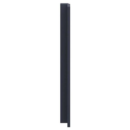 Fileur d'angle GoodHome Garcinia bleu mat H. 71.5 cm x l. 59 mm x Ep. 5 mm