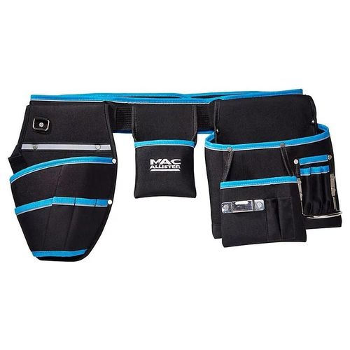 Double sacoche porte perceuse Mac Allister