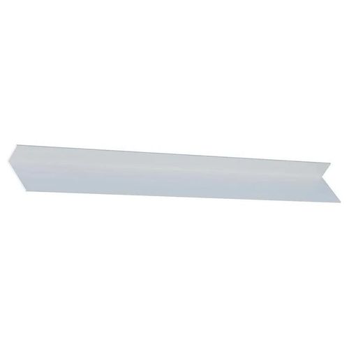 Habillage pour fenêtre et baie coulissante alu blanc 60 x 30 mm