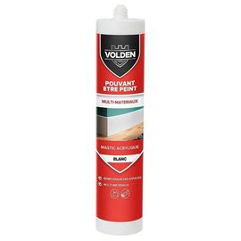 Mastic acrylique multi-matériaux Volden blanc 280ml
