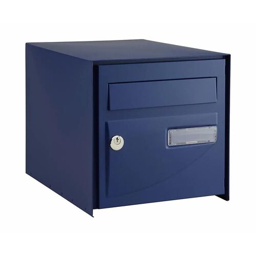 Boîte aux lettres simple face Decayeux Probat bleu RAL 5003