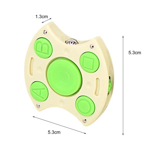 Bouton Hand Spinner Multifonctionnel Lisse Bord Doigt Fidget Rotation De La Main Spinner Pour Enfants