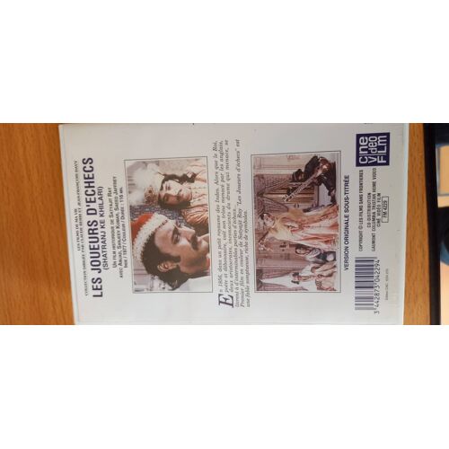 Vhs Les Joueurs D'échecs De Satygut Ray