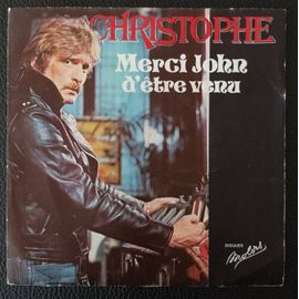 Christophe - Merci D'être Venu (3'26) + Paumé (4'30) - Sp/45rpm/7" - Boutique Axonalix