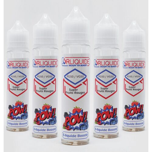 E-liquide Prêt à Booster 50ml LorLiquide - Super Fruits Rouges