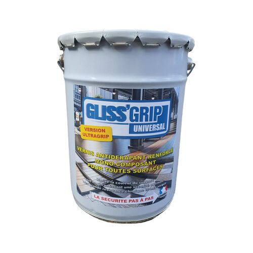 Gliss Grip - Vernis antidérapant léger mono-composant pour toutes les surfaces k-gg-uni-ug-5kg