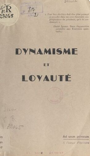 Dynamisme Et Loyauté
