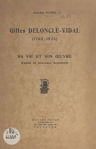 Gilles Deloncle-Vidal, 1762-1826