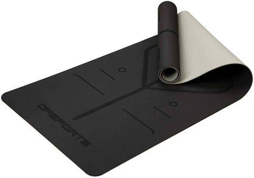 Tapis De Yoga Antidérapant 183 X 61 X 0.6 Cm Avec Housse Nirvana