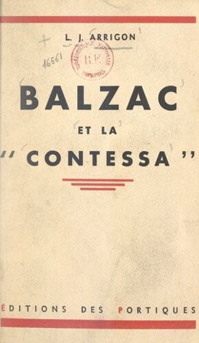 Balzac Et La "Contessa