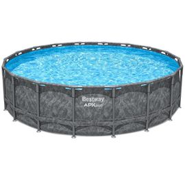 Piscine tubulaire ronde Bestway APX 365 5,49 x 1,32 m + Filtration + Accessoires