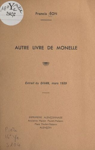 Autre Livre De Monelle