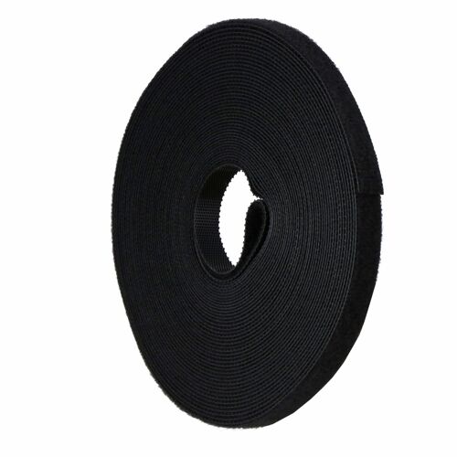 Innox HNL-10-10M-BK bande scratch noir largeur 10mm, longueur 10 mètres