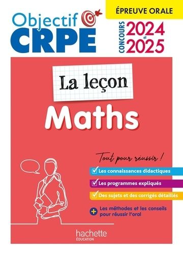 Maths La Leçon - Epreuve Orale D'admission