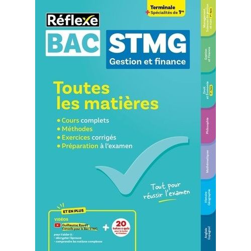 Toutes Les Matières Bac Stmg Spécialité Gestion Et Finance Tle + Spécialités De 1re