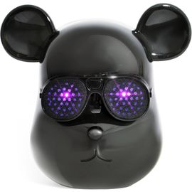 Enceinte Lumineuse Bluetooth Sur Batterie Sans Fil Tête d'Ours USB SD AUX - Anniversaire Cadeau Enfant Soirée Boum