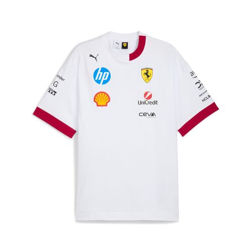 Puma T-Shirt Scuderia Ferrari Hp 2025 Homme, Vêtements, Blanc, M