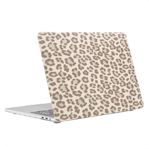 Selencia Sabi Coque MacBook Pro 14 inch (2021 / 2023 M3 chip / 2024 M4 chip) A2442 / A2779 / A2918 / A3112 / A3185 / A3401 Soft Ivory