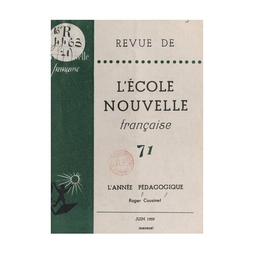 L'année Pédagogique