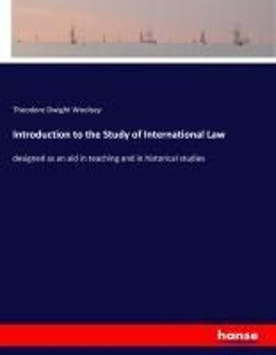 Introduction To The Study Of International Law