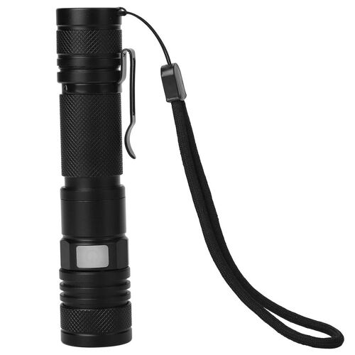 Mini lampe de poche LED portable rechargeable zoomable goodnice
