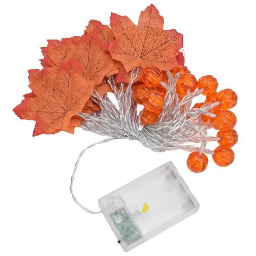 Guirlande Lumineuse Feuille D'érable À Lumière Constante Et Double Clignotant Goodnice