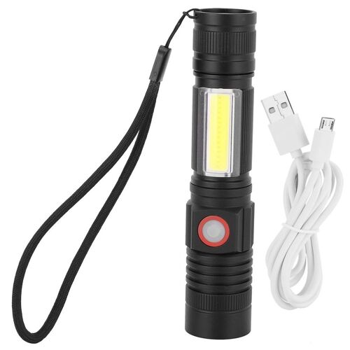 Lampe de poche LED COB étanche en alliage d'aluminium haute luminosité goodnice