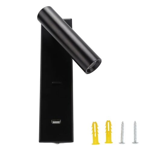 Lampe De Lecture Murale Led, Applique Murale Simple Et Élégante Goodnice