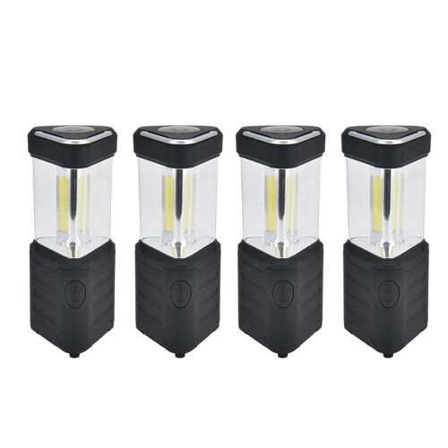 Lampe De Tente Led Cob Étanche, Niveleur De Boussole Portable, 4 Pièces Goodnice