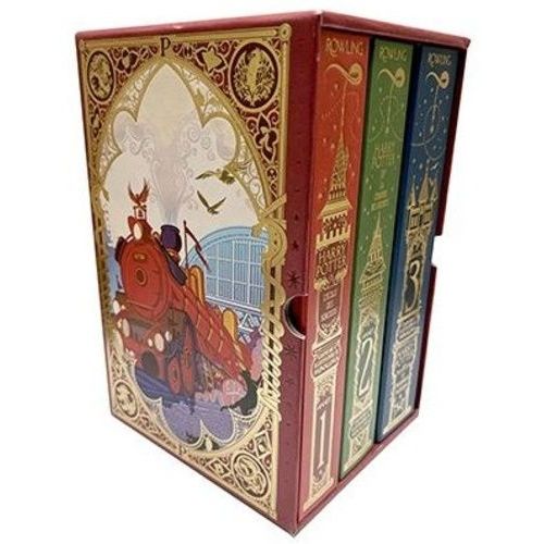 Harry Potter - Coffret En 3 Volumes - Tome 1, Harry Potter À L'école Des Sorciers - Tome 2, Harry Potter Et La Chambre Des Secrets - Tome 3, Harry Potter Et Le Prisonnier D'azkaban