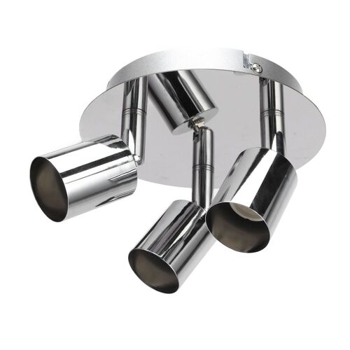 Douille, 3 têtes, forme circulaire, moderne, simple, culot GU10 goodnice