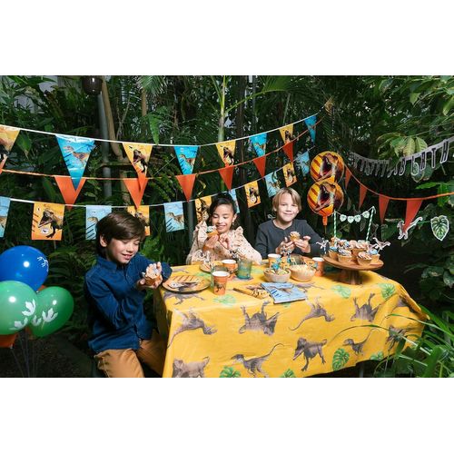 Bannière T-Rex,150 X 80 Cm,Décoration Pour Les Fêtes À Thème Et Les Anniversaires,Décoration Suspendue