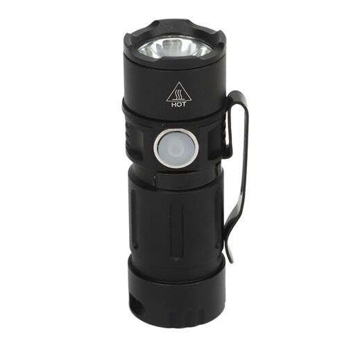 800LM Mini lampe de poche petite poche EDC lumière USB goodnice