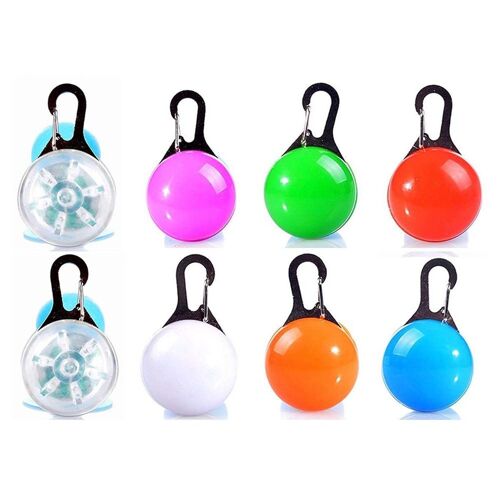 Lampe De Sécurité Led À Clipser, Collier Coloré, Porte-Clés, Paquet De 8 Goodnice
