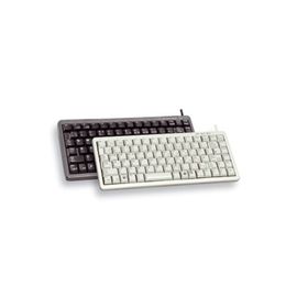 CHERRY Compact keyboard, Combo (USB + PS/2), IT clavier USB + PS/2 QWERTY Gris