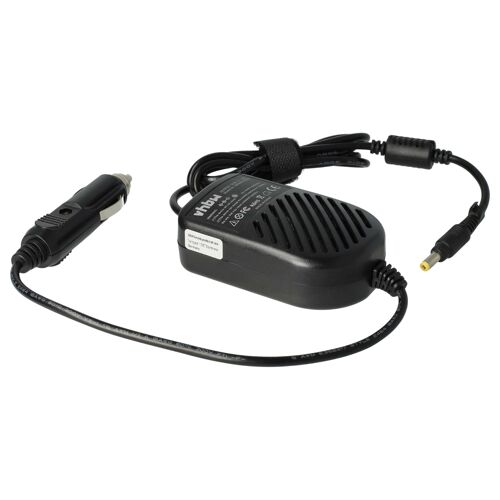Vhbw Chargeur Allume-Cigare Compatible Avec Compaq Presario X1426, X1431, X1427, X1428, X1429, X1430 Ordinateur Portable - Chargeur 12v Noir 3,5 A