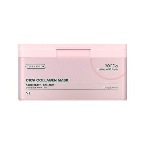 Vt Cosmetics Cica Collagen Beauty Mask, 30 Feuilles, 320 G 