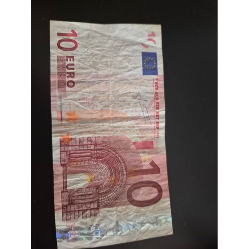 Billet De 10€ De 2002