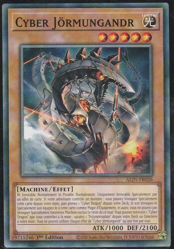 Carte Yu-Gi-Oh - Cyber Jörmungandr - Alin-Fr026