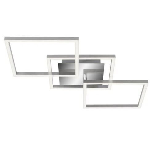 Plafonnier Led - Briloner - Bri2006-01 - Métal-Plastique - Chromé-Argenté - 763x368x73mm