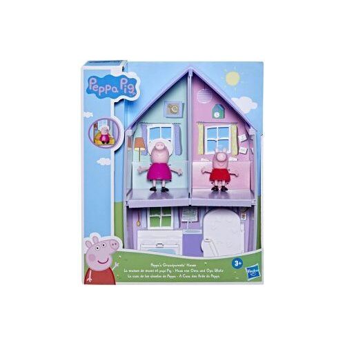 Coffret Peppa Cochon : La Maison Mami Et Papi + 2 Accessoires - Figurine - Set Jouet Enfant + Carte Offerte