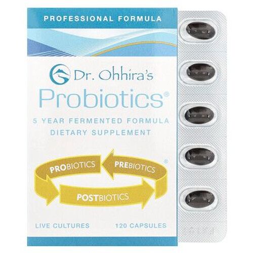 Dr. Ohhira's, Formule Professionnelle De Probiotiques, 120 Capsules 