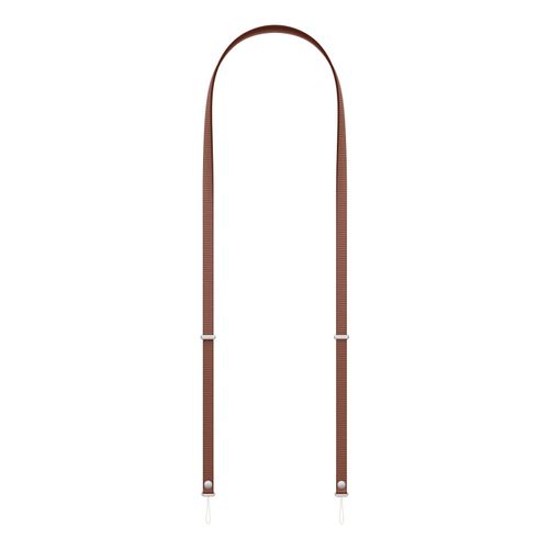 Apple Crossbody Cordino Terra Di Siena In Pet Riciclato Per Custodie Iphone