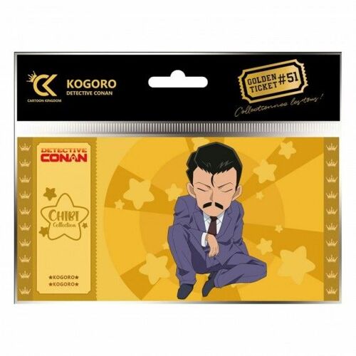 Golden Ticket Detective Conan - Chibi Kogoro