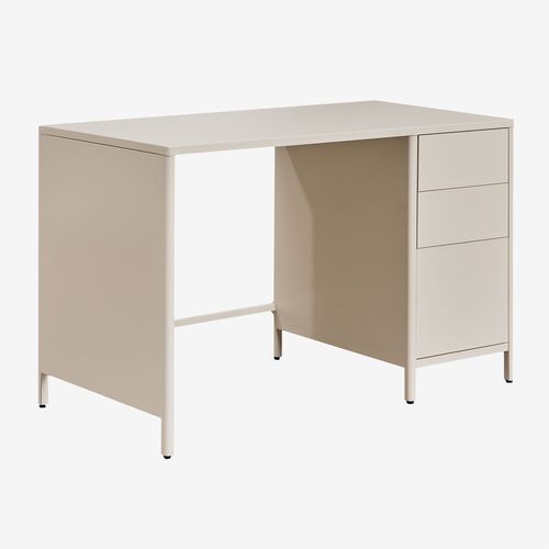 Bureau En Acier Michigan Tapioca Beige