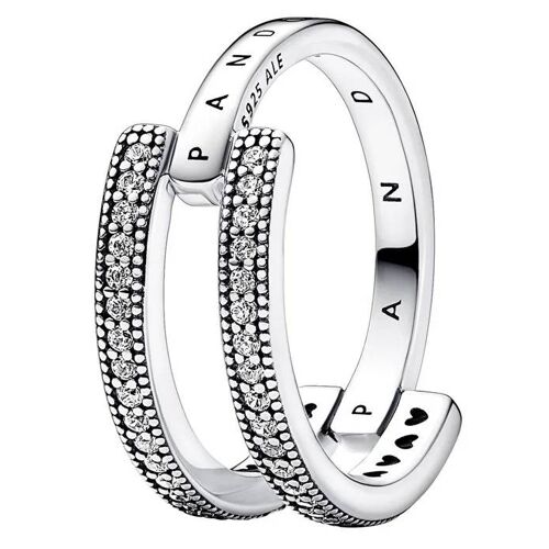 Bague Femme - Argent - 192779c01 - Torque Rigide - Argent 925 - Pierre En Cristal