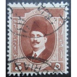 Egypte N°86 Roi Fouad 1er Oblitéré