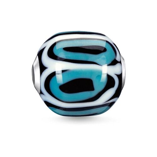 Perle De Verre Femme Thomas Sabo Set0359-494-11-L2290 Turquoise 1,1 Cm