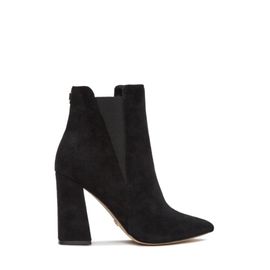 Bottines Pointues Guess En Daim Noir