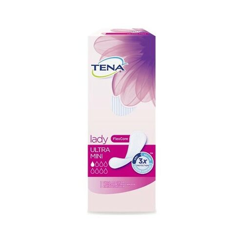 Compresses Pour Incontinence Discreet Ultra Mini Tena (28 Uds) 